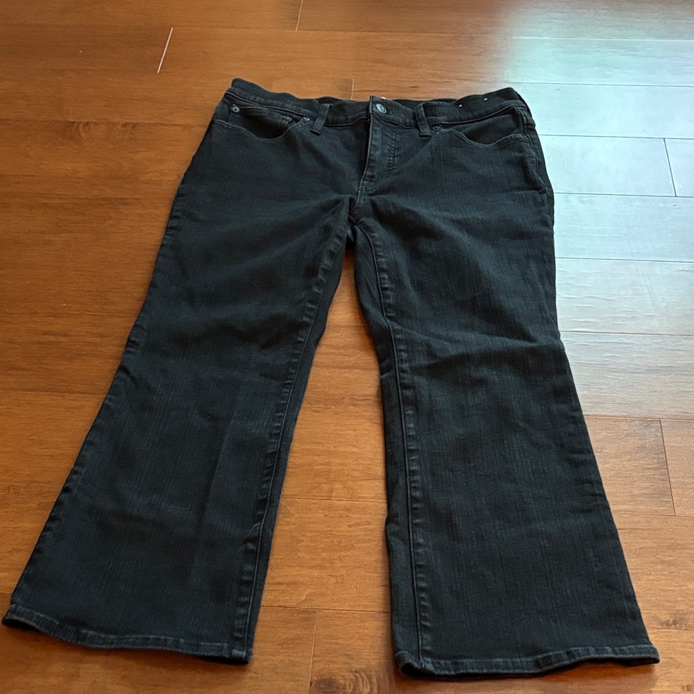 Madewell Women's Flare Black Jeans
